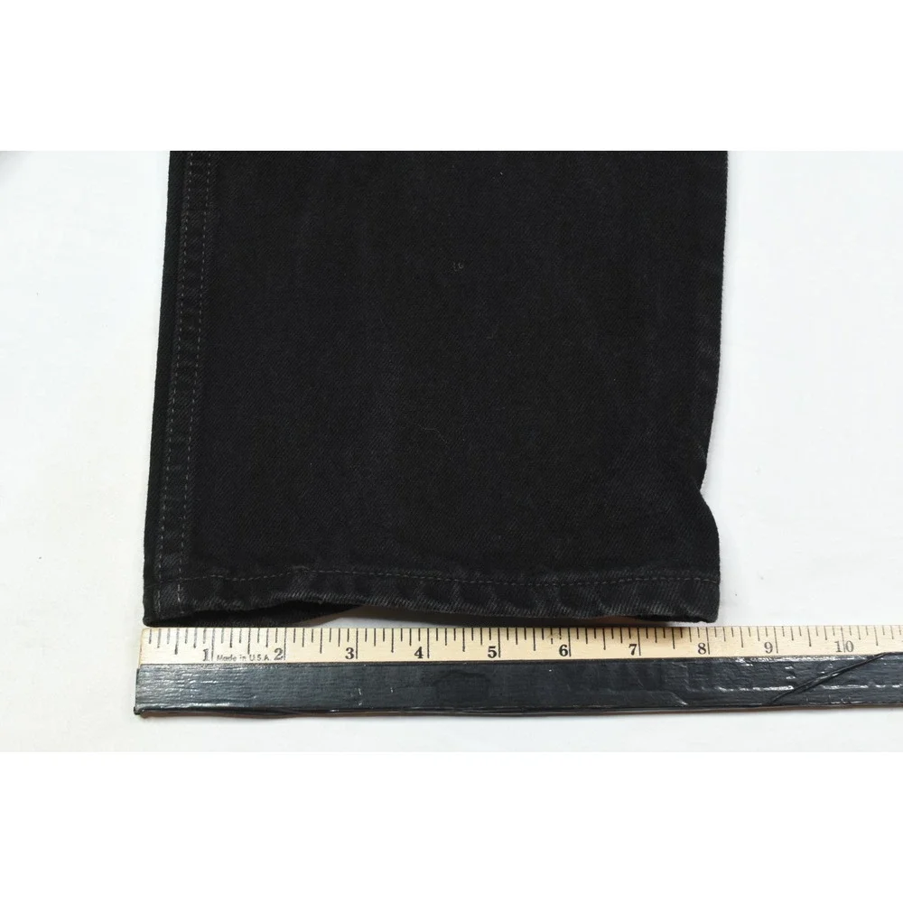 Vintage Levis 550 Jeans Mens 36x29 Bluack Relaxed Fit Denim 90s USA